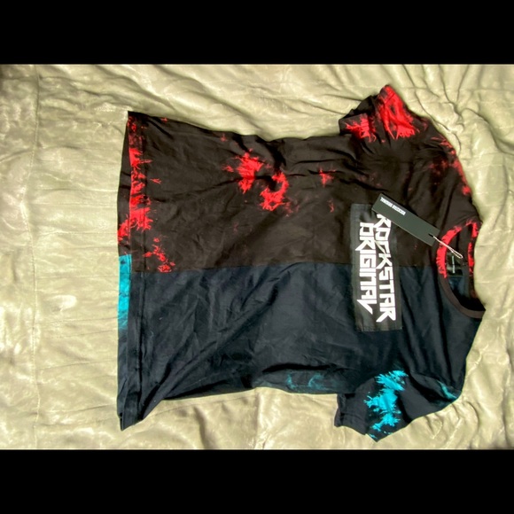 Half n Half Rockstar Tee - Picture 1 of 3